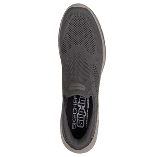 Skechers สเก็ตเชอร์ส รองเท้าผู้ชาย Men GOwalk 8 GOwalk Shoes - 216784-DKTP - Air-Cooled Goga Mat (latest)