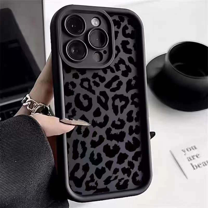ลายเสือดาวเคส Iphone 11 16 Pro Max 14 13 Pro Max ไอโฟน 6S Xs Max 8 15 Plus 7 Plusxr 16 Plus 12