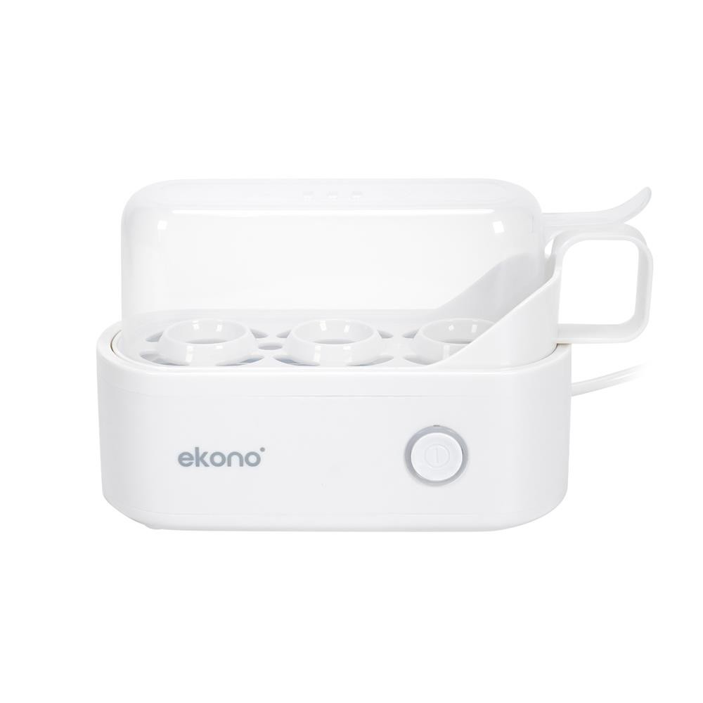 EKONO เครื่องนึ่งไข่ EK-EMK01 สีขาว จัดส่งโดย HomePro