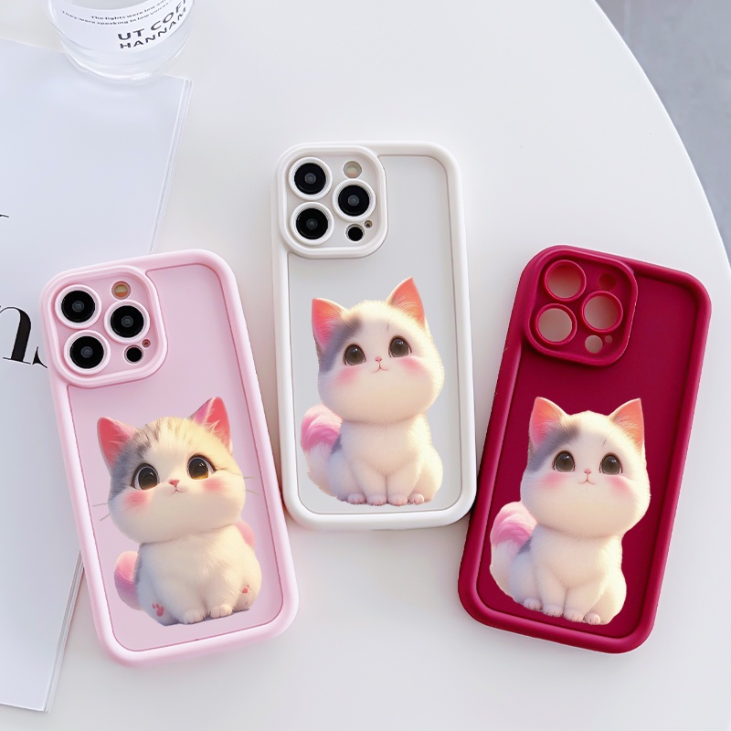 MHKETH เคสสำหรับ Xiaomi Redmi 14C 4G 14C 5G A3 Pro 4G A4 5G POCO C75 เคสโทรศัพท์ซิลิโคนลายมาการองสุดน่ารักยอดนิยม - รูปที่ 3