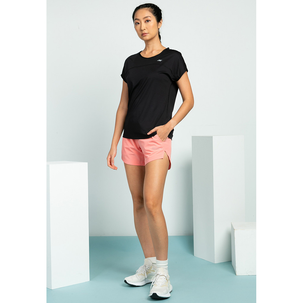 Skechers สเก็ตเชอร์ส เสื้อยืดแขนสั้นผู้หญิง Women Walking Performance Short Sleeve Tee - SP325W298-0018 — صورة 4