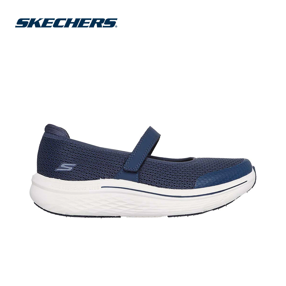 Skechers สเก็ตเชอร์ส รองเท้าผู้หญิง Women Max Cush Lite Aura On-the-GO Shoes - 137411-NVY - Air-Cooled Goga Mat
