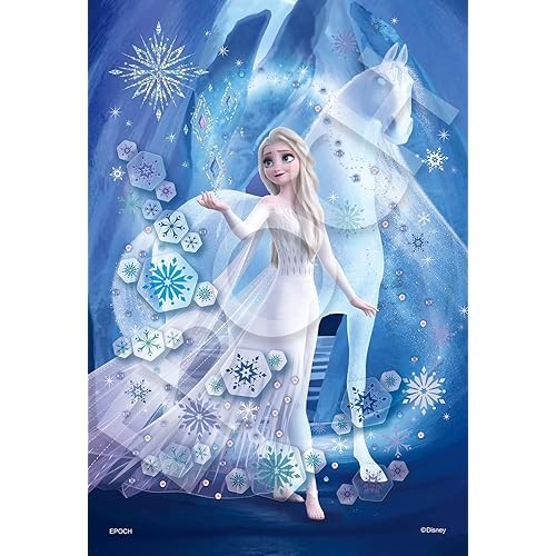 Epoch 300 ชิ้น จิ๊กซอว์ Disney Elsa -Snow Queen- 26X38Cm 73-304 พร้อมกาว ไม้พาย และชิ้นส่วนตกแต่ง
