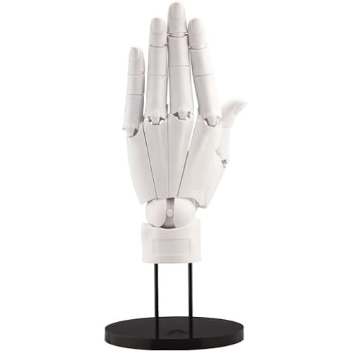 KOTOBUKIYA ARTIST SUPPORT ITEM Hand Model/L -WHITE- 1/1scale Action Figure
