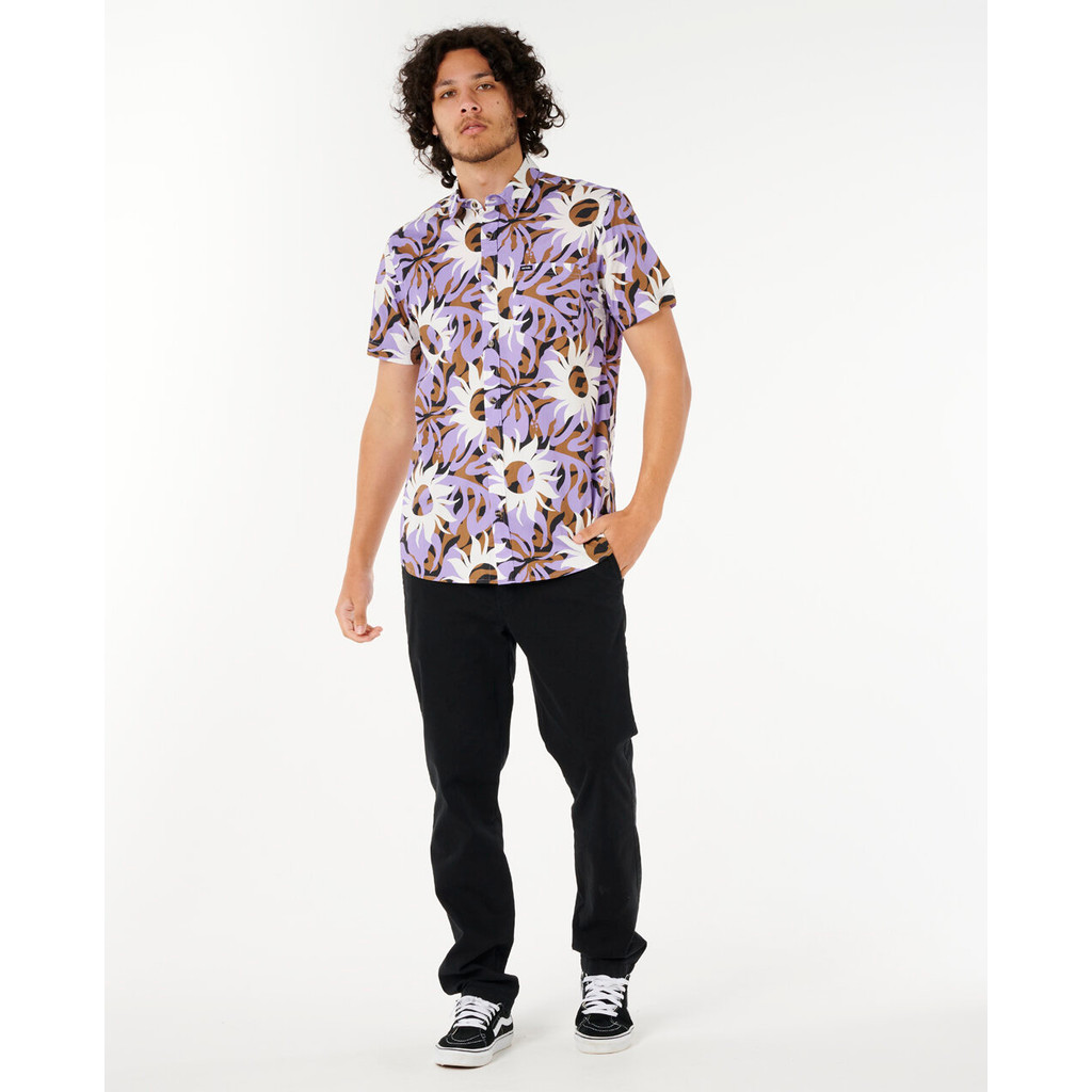 RIPCURL เสื้อฮาวาย 056MSH FUN TIMES DITSY S/S/ SHIRT W25 — صورة 4