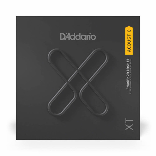 D'Addario D Addario Acoustic Guitar Rose Strings XT Coated Phosphor Bronze .024 XTPB024