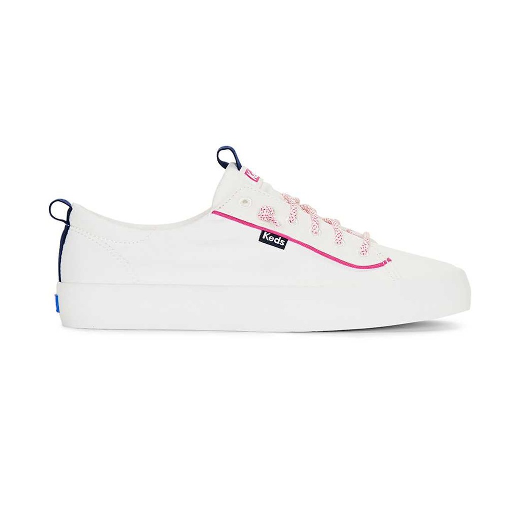 Keds รุ่น Kickback Piping รองเท้าผ้าใบ ผู้หญิง สี White/Multi - WF67575