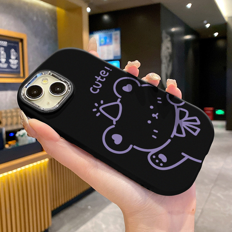 เคสสำหรับ Xiaomi Redmi 9A 9I เคสโทรศัพท์หมีแมวน่ารักกันกระแทก - รูปที่ 5