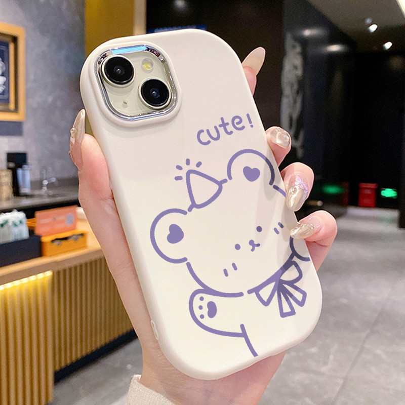 เคสสำหรับ Xiaomi Redmi 9A 9I เคสโทรศัพท์หมีแมวน่ารักกันกระแทก - รูปที่ 4