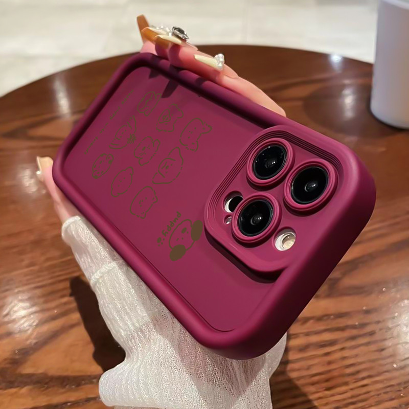 MHKEID เคสสำหรับ VIVO V27 5G V27 Pro 5G S16 5G S16 Pro 5G เคสป้องกันโทรศัพท์ตกรูปอวตารแมวน่ารัก - รูปที่ 6