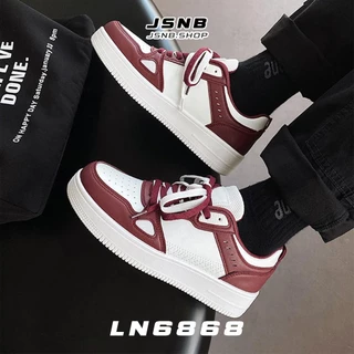 พร้อมส่ง รองเท้าผ้าใบแฟชั่น Unisex ผ้าใบแนวสตรีท ไซส์เด็ก-ผู้ใหญ่ 27-45 มีหลายสี พื้นหนานุ่ม เบา ระบายอากาศดี [LN6868]