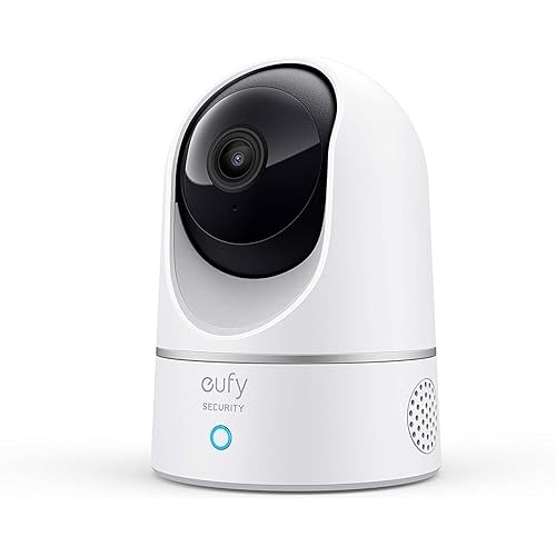 Eufy Anker IndoorCam 2K Pan & Tilt Indoor Camera / Network Baby Monitor Pet Voice Assistant Night Vi