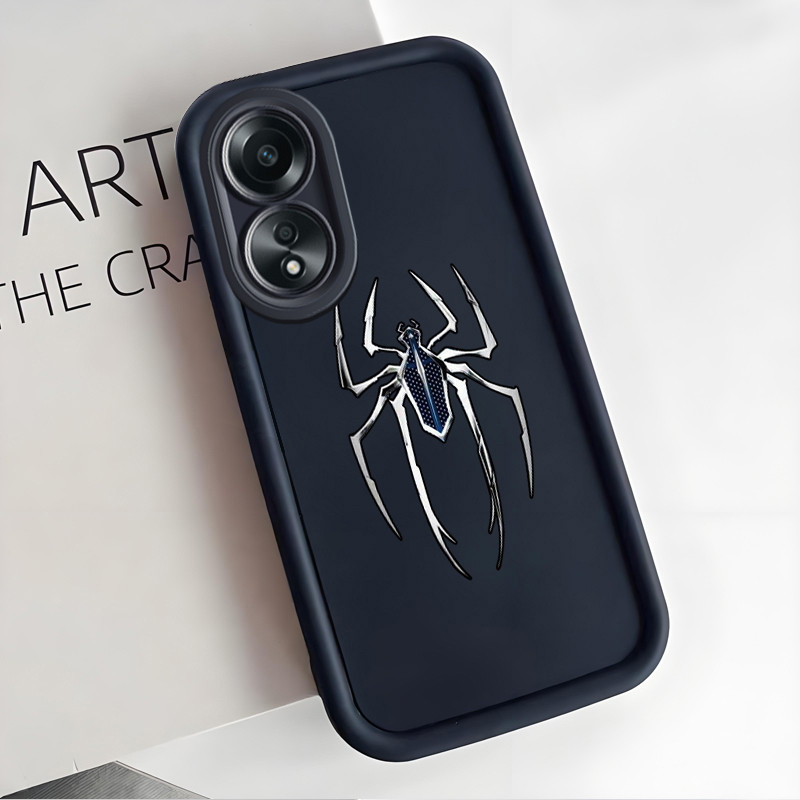 เคสสำหรับ OPPO A58 A78 A58 5G A78 5G A58x 5G A1x A2x เคสเทรนดี้ สไปเดอร์