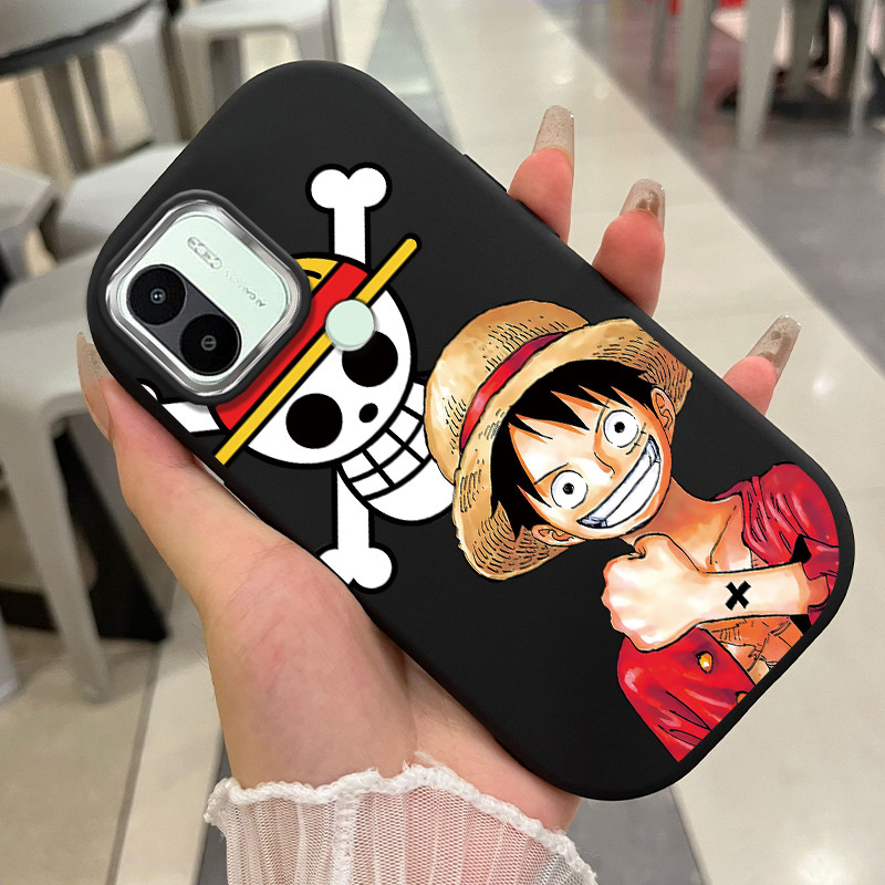 เคสสำหรับ Xiaomi Redmi A1+ A2+ A1 Plus A2 Plus เคสโทรศัพท์ตัวเอกอนิเมะกันกระแทกกลมและอ้วน