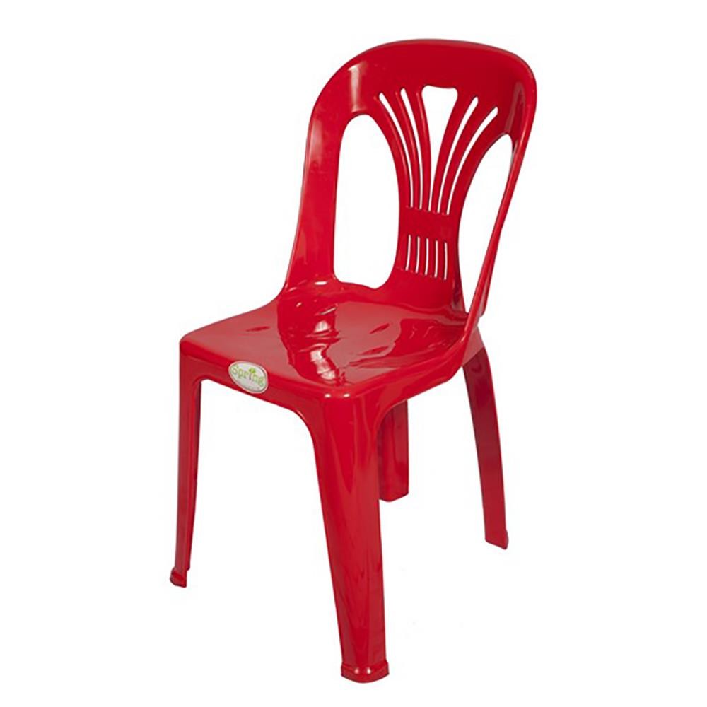 HomePro เก้าอี้พนักพิง  FT-220 สีแดง แบรนด์ SPRING