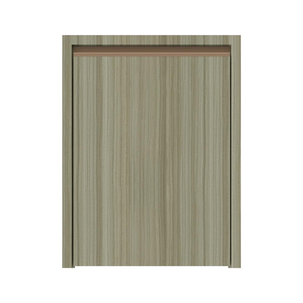 HomePro บานถังแก๊สเรียบ  SILKY TEAK 53x72 ซม. สีน้ำตาล แบรนด์ JUPITER