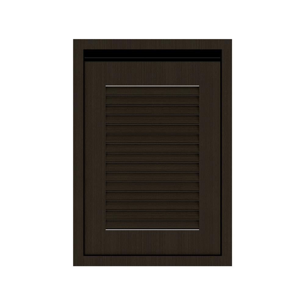 JUPITER บานซิงค์เดี่ยวเกล็ดเต็ม SILKY BROWN 43x63 สีน้ำตาล จัดส่งโดย HomePro