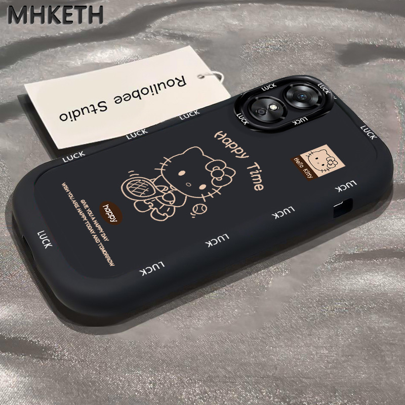 MHKETH เคสสำหรับ OPPO A17 A17K เคสโทรศัพท์ซิลิโคนออกแบบเองใหม่ - รูปที่ 3
