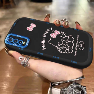 เคสสำหรับ VIVO Y20 Y20i Y20s Y20A Y20G Y12A Y12S Y11s เคสโทรศัพท์แมวกันกระแทกป้องกันการตก