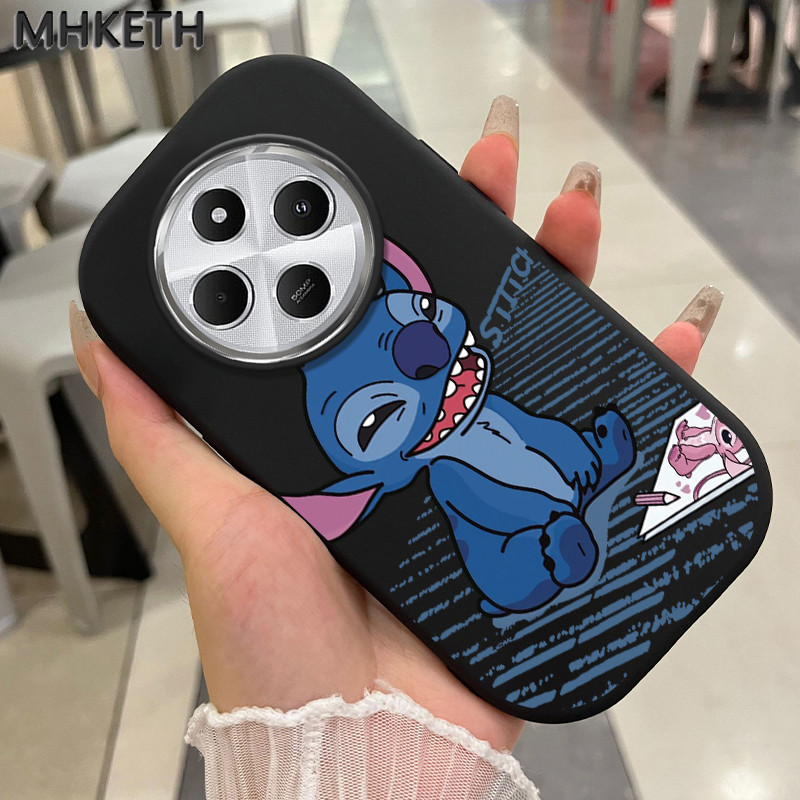 MHKETH เคสสำหรับ Xiaomi Redmi 14C 4G 14C 5G A4 5G 14R 5G POCO C75 5G POCO M7 5G เคสโทรศัพท์มีลายปักลายการ์ตูน