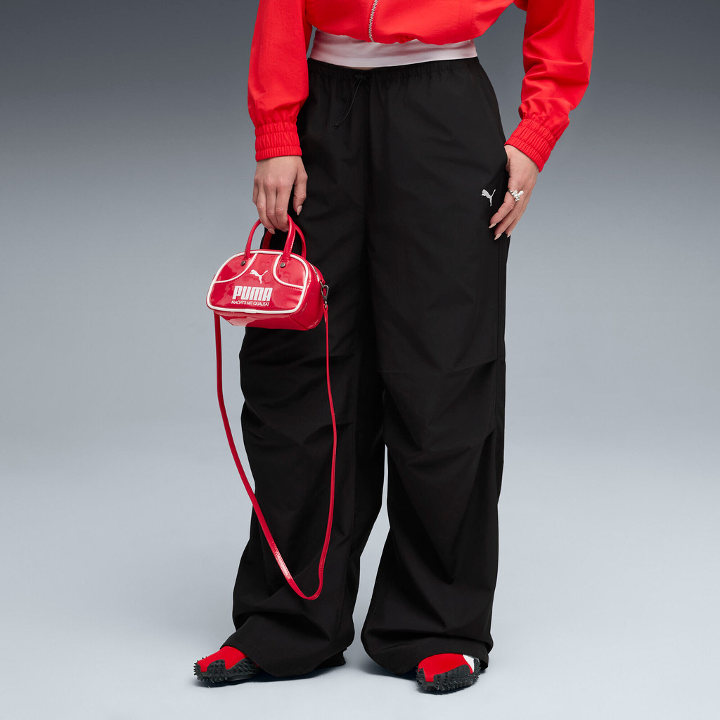 PUMA Prime/Select กางเกงพาราชูทผ้าทอ Wardrobe Essentials สำหรับผู้หญิง สีดำ - 63204401 — صورة 3