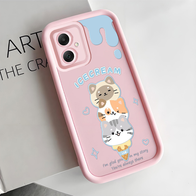 เคสสำหรับ Samsung Galaxy A05 M05 F05 A05s เคสแมว