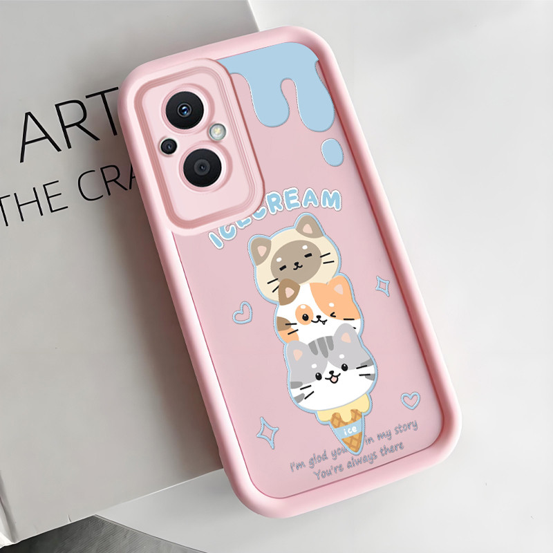 เคสสำหรับ OPPO Reno 7Z 5G 8Z 5G 7 Lite 5G 8 Lite 5G เคสแมว