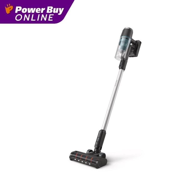 Philips 3000 Series เครื่องดูดฝุ่นแบบด้ามไร้สาย 25.2 โวลต์ 0.6 ลิตร (สีดำ) รุ่น XC3031/01