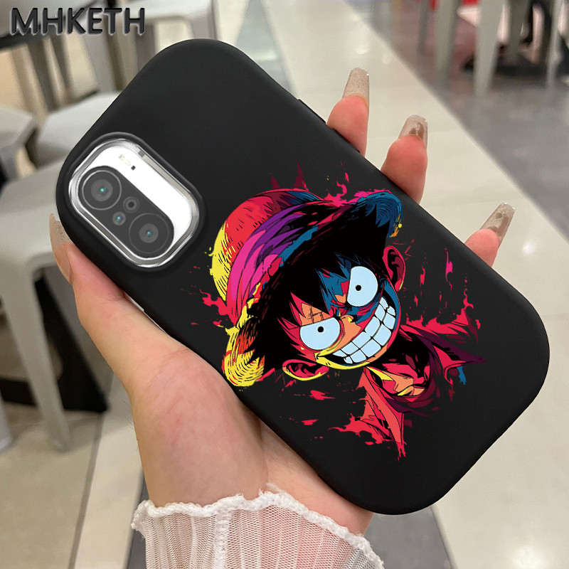 MHKETH เคสสำหรับ Xiaomi POCO F3 เคสโทรศัพท์ซิลิโคนกันกระแทกลายการ์ตูนอะนิเมะ