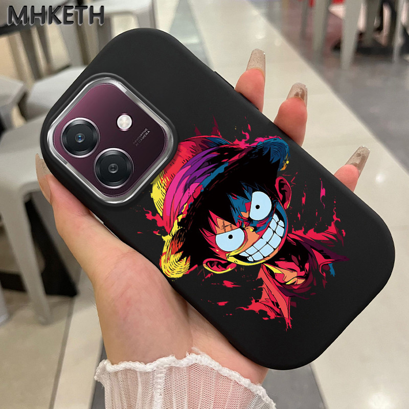 MHKETH เคสสำหรับ OPPO A3 2024 A3 5G A3X 4G A3X 5G A3 Pro 5G เคสโทรศัพท์ซิลิโคนกันกระแทกลายการ์ตูนอะนิเมะ