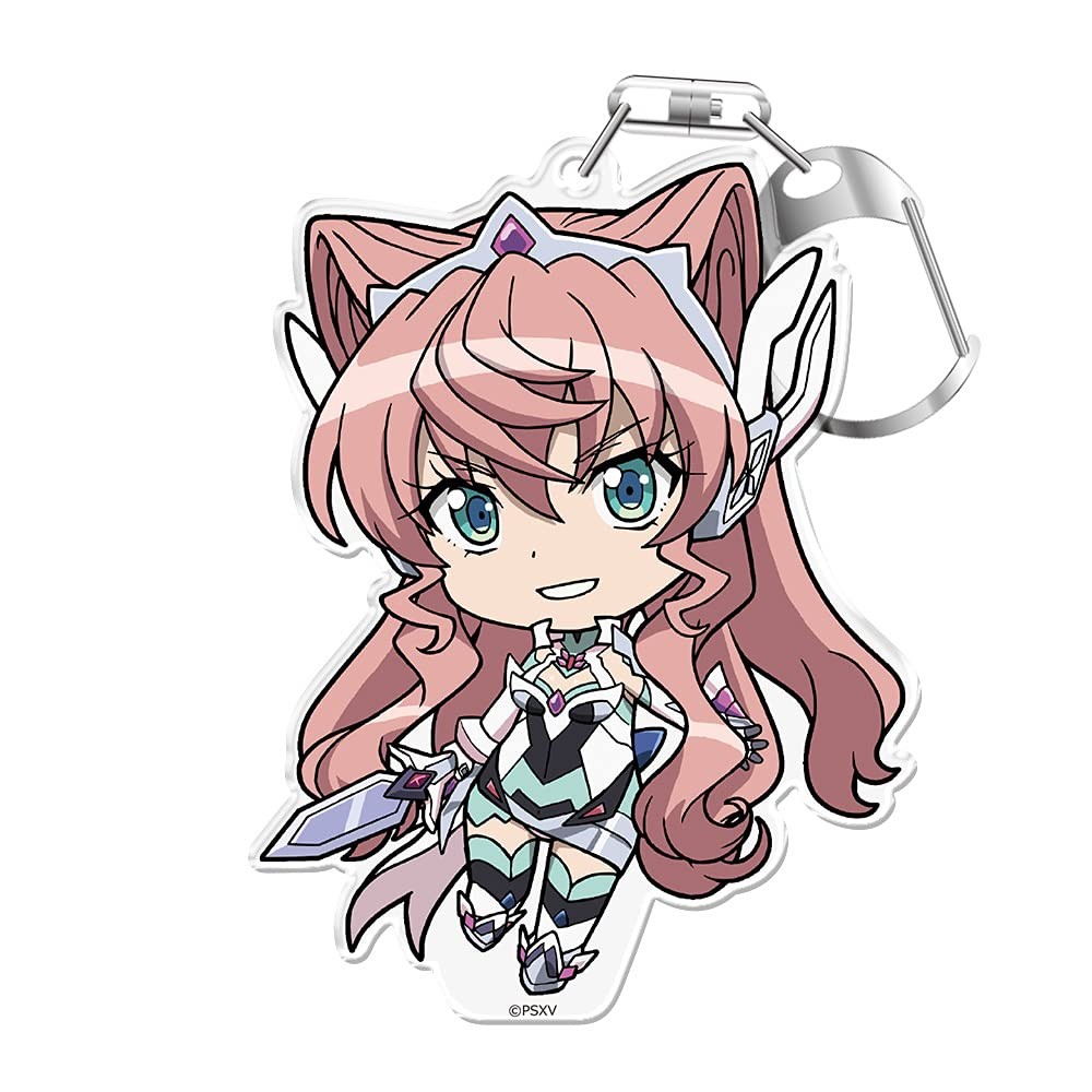 【ส่งตรงจากญี่ปุ่น】 Azu Maker Senki Zesshou Symphogear XV Puni Colle! พวงกุญแจ (พร้อมขาตั้ง) Maria C