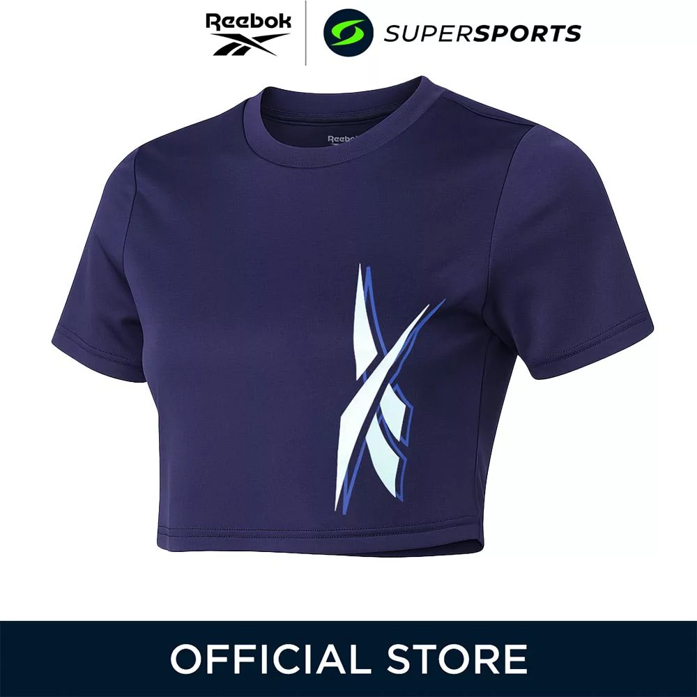 REEBOK ID Crop Graphic เสื้อยืดผู้หญิง