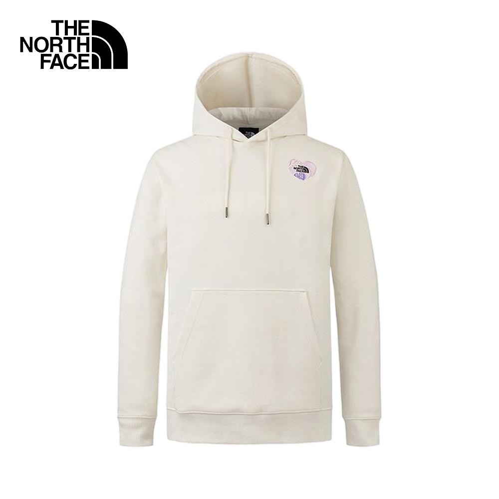 THE NORTH FACE U RLX VDAY HOODIE GRAPHIC - (ดูตารางไซซ์ ASIA/AP) - WHITE DUNE เสื้อฮู้ดดี้ UNISEX