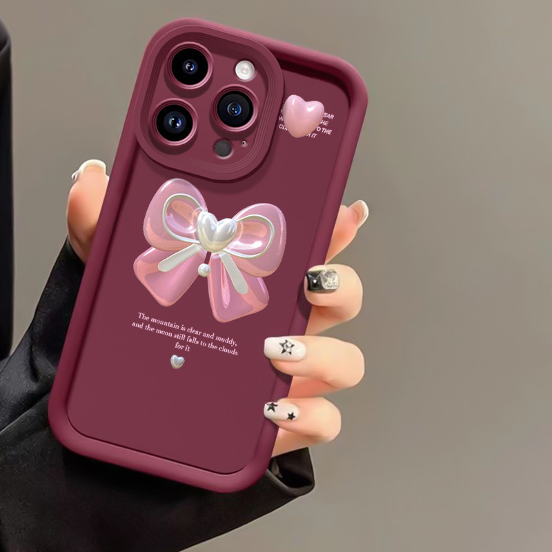 เคสสำหรับ Samsung A16 4G A16 5G เคสโทรศัพท์กุทัณฑ์รูปหัวใจสามสีซิลิโคนกันกระแทก - รูปที่ 5