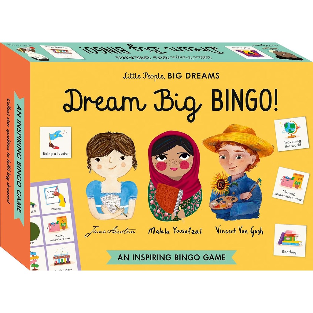 หนังสืออังกฤษใหม่ LITTLE PEOPLE, BIG DREAMS: DREAM BIG BINGO!: AN INSPIRING BINGO GAME