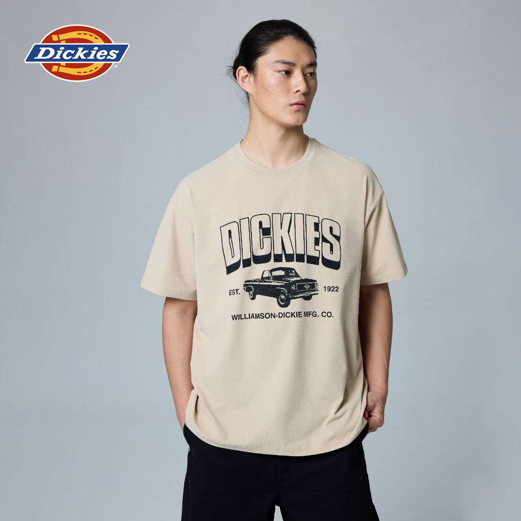 DICKIES MEN'S TEE SS - IRISH CREAM เสื้อยืด เสื้อยืดแขนสั้น ผู้ชาย