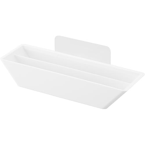 Yamazaki Film Hook Coffee Paper Filter Stocker White Body: W13.4 X D4.3 H2.4Cm ไม่รวมทาวเวอร์ ติดโดย