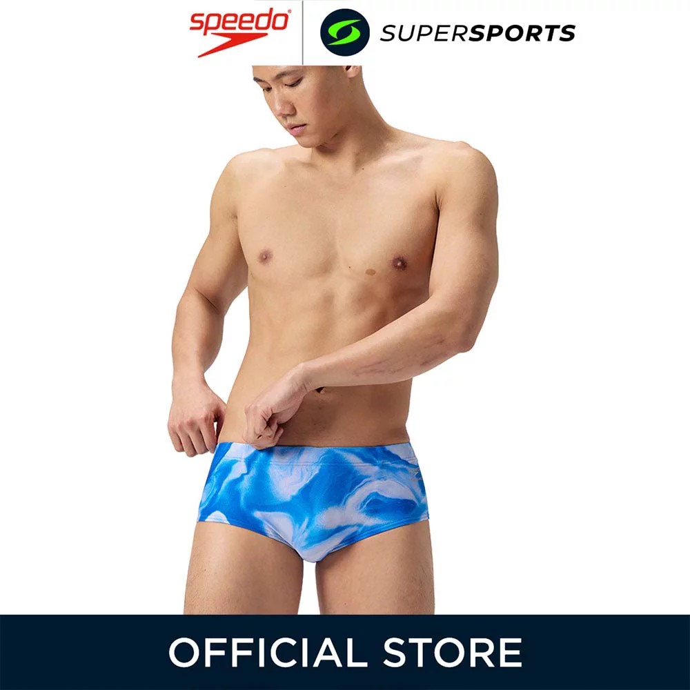 SPEEDO Club Training Printed 13.5cm Brief กางเกงว่ายน้ำขาสั้นผู้ชาย – โปรปัง