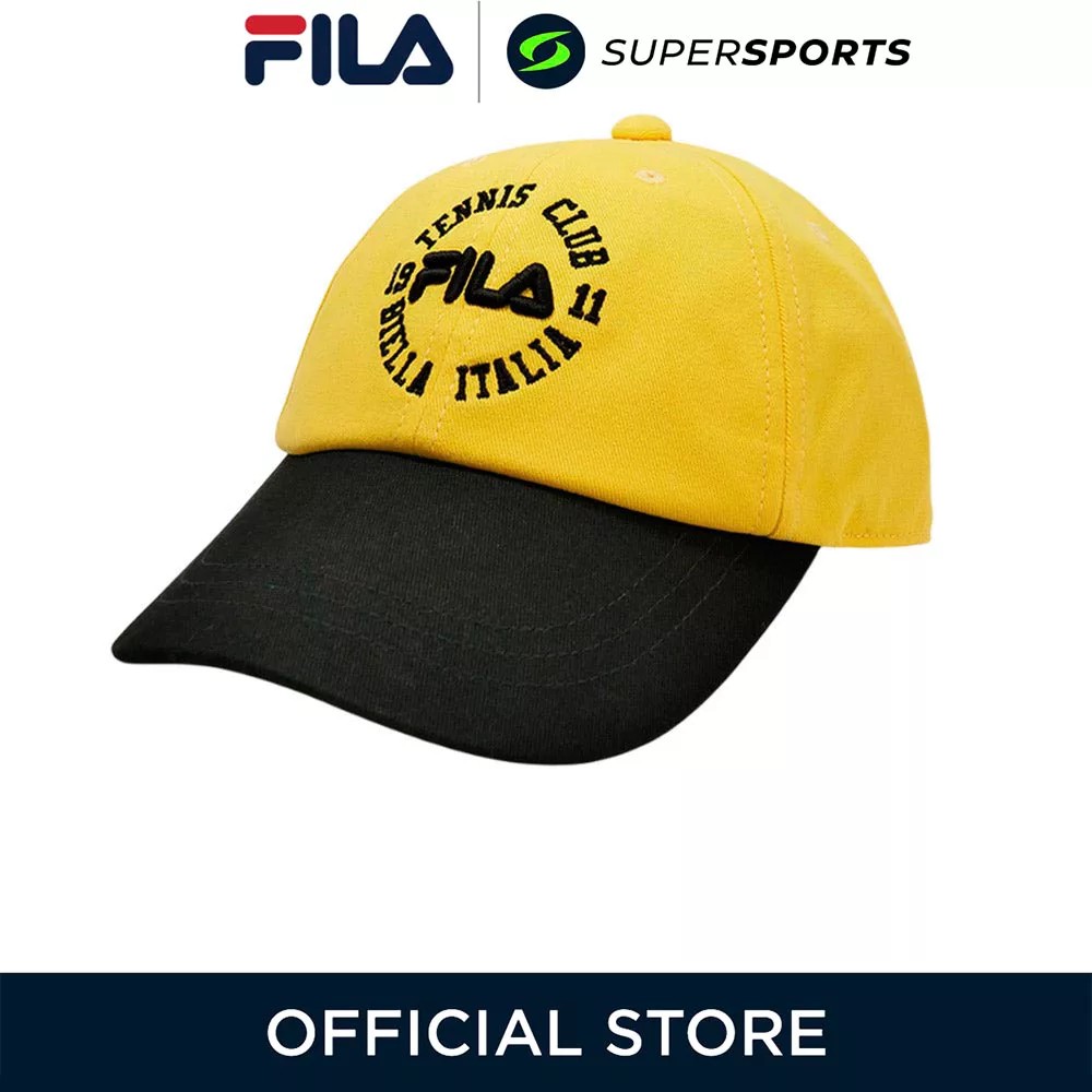 FILA 1911 Yellow CHU250701K หมวกแก๊ปเด็ก