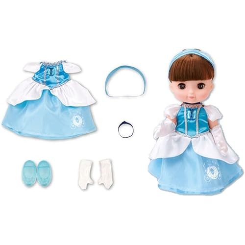 BANDAI Zuto Gyutto Remin & Soran Cinderella Dress Set ตุ๊กตาแยกจําหน่าย
