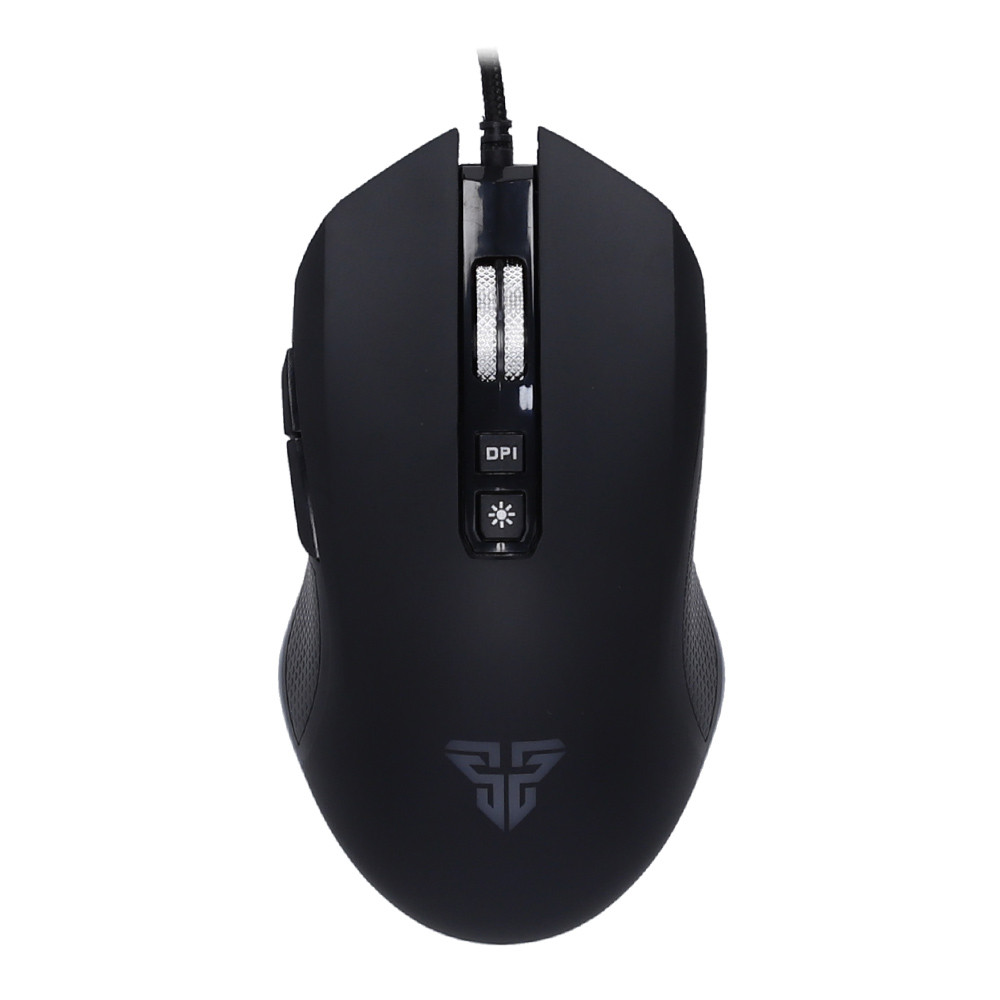 เมาส์สำหรับเล่นเกม MOUSE (เมาส์) FANTECH GAMING ZEUS X5S V2 MACRO BLACK