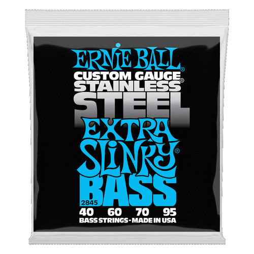 ERNIE BALL ERNIE BALL 2845 สายเบส 40-95 STAINLESS EXTRA SLINKY Base