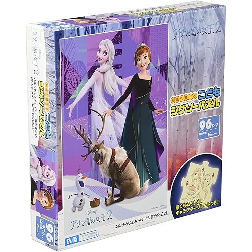 Tenyo Made In Japan จิ๊กซอว์เด็ก Disney Anna And The Snow Queen 2 96 ชิ้น 26X38 ซม. Dk-96-366...
