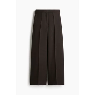 H&M(เอชแอนด์เอ็ม) กางเกงขายาวทรงพอดีตัวแบบกว้าง ผู้หญิง 1293761