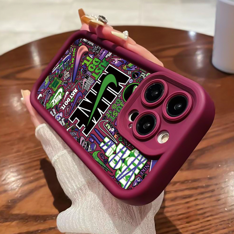 เคสสำหรับ OPPO A54 เคสโทรศัพท์แบรนด์อินเทรนด์ซิลิโคนกันกระแทก - รูปที่ 6