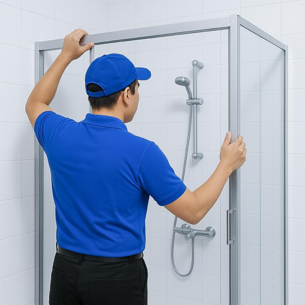 [E-Voucher] ติดตั้งฉากกั้นอาบน้ำสำเร็จรูป แบรนด์ HOMEPRO