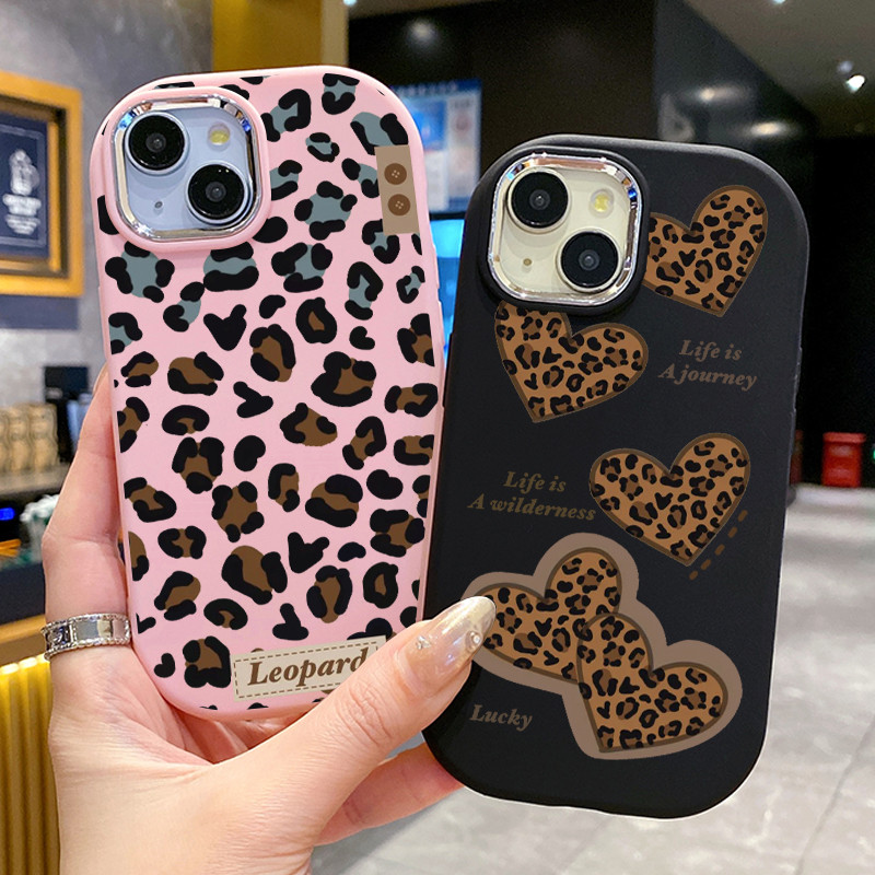 เคสสำหรับ Xiaomi Redmi A3 A3X POCO C61 เคสโทรศัพท์เสือดาวรูปหัวใจกันกระแทกกลมและอ้วน ราคา ถูกที่สุด ดีลบีเคเค แกลเลอรีภาพที่ 9