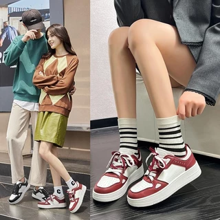 พร้อมส่ง รองเท้าผ้าใบแฟชั่น Unisex ผ้าใบแนวสตรีท ไซส์เด็ก-ผู้ใหญ่ 27-45 มีหลายสี พื้นหนานุ่ม เบา ระบายอากาศดี [LN6868]