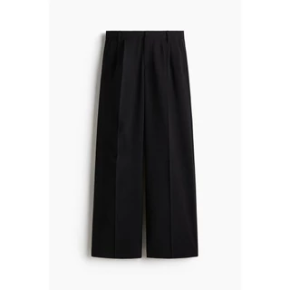 H&M(เอชแอนด์เอ็ม) กางเกงขายาวทรงเทเลอร์แบบกว้าง ผู้หญิง 1292768