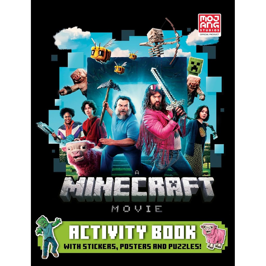 Asia Books หนังสือภาษาอังกฤษ MINECRAFT MOVIE: ACTIVITY BOOK